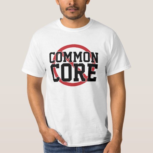 Cool 'Say No to Common Core' T-shirt (Voorkant)