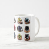 Cool Scale maskers Koffiemok (Voorkant rechts)