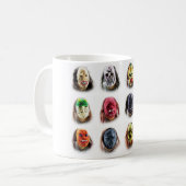 Cool Scale maskers Koffiemok (Voorkant links)
