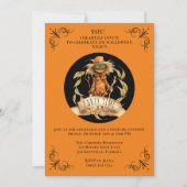 Cool Scarecrow Halloween Party Invite Kaart (Voorkant)