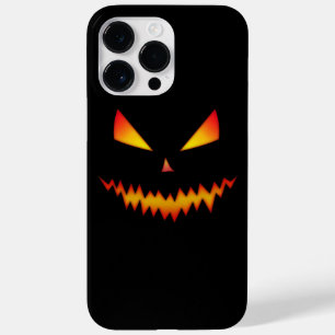 Cool scary Jack O'Lantern Halloween zwart Case-Mate iPhone Case