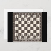 Cool schaakbord Halloween kostuum  Funny Lazy Feestdagenkaart (Voorkant / Achterkant)