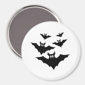 Cool schattige halloween bats magnet (Voorkant / Achterkant)