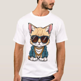 Cool, Schattige, Kitten Doodle T-shirt