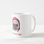 Cool Schattige Pug Koffiemok (Voorkant rechts)