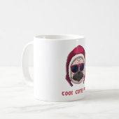 Cool Schattige Pug Koffiemok (Voorkant links)