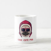 Cool Schattige Pug Koffiemok (Center)