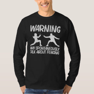 Cool Schermen Voor Mannen Vrouwen Schermer Sport D T-shirt