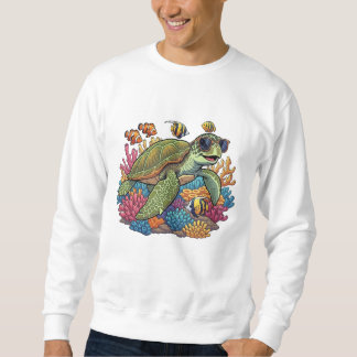 Cool Schildpad op het Rif Trui