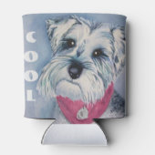 Cool Schnauzer Blikjeskoeler (Achterkant)