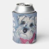 Cool Schnauzer Blikjeskoeler (Blikje Achterkant)