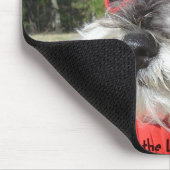 Cool Schnauzer Mousepad Muismat (Hoek)