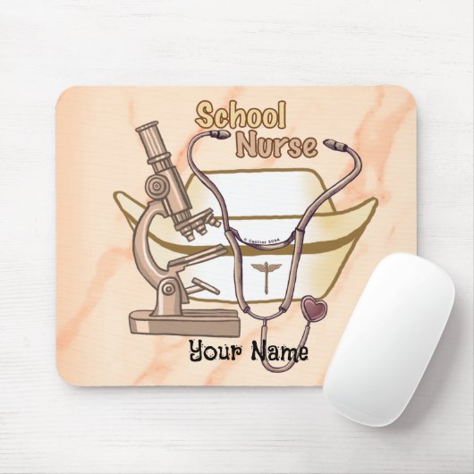 Cool School Nurse Muismat (Met muis)