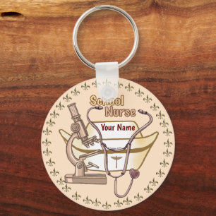 Cool School Nurse sleutelhanger