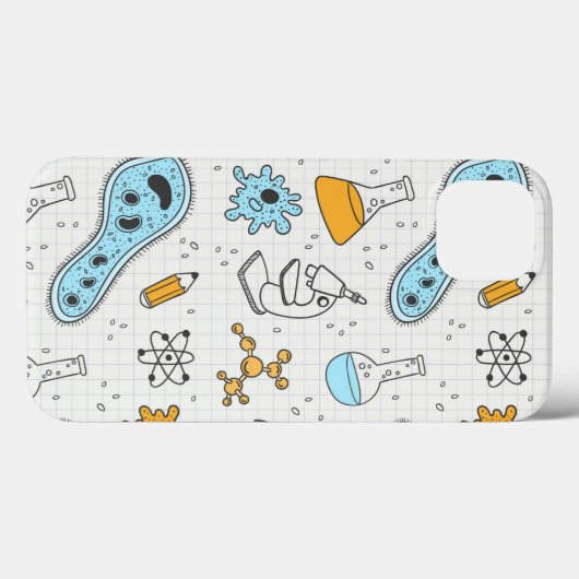 Cool science Geek biology art Case-Mate iPhone Case (Achterkant (horizontaal))