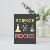 Cool Science Lab Experiments Physicsts Chemistry Briefkaart (Staand voorkant)
