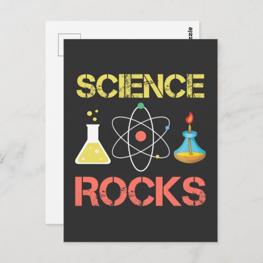 Cool Science Lab Experiments Physicsts Chemistry Briefkaart (Voorkant / Achterkant)