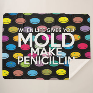 Cool Science Modern Grappig Quote Sherpa Deken