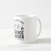 Cool Science Teacher Gift Koffiemok (Voorkant rechts)