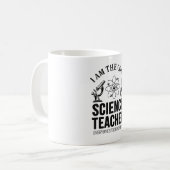 Cool Science Teacher Gift Koffiemok (Voorkant links)
