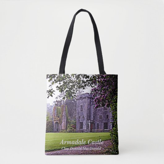 Cool Scots Armadale Castle - Clan Donald/MacDonald Tote Bag (Voorkant)