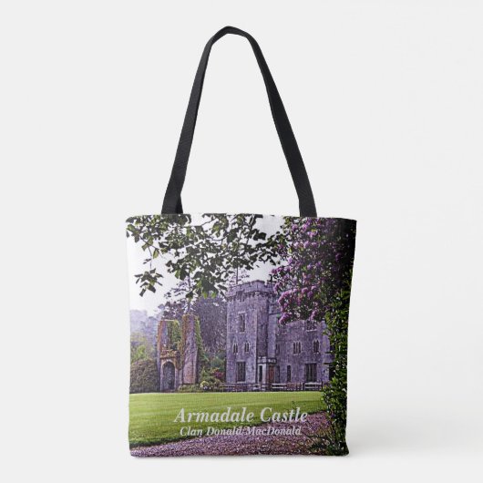 Cool Scots Armadale Castle - Clan Donald/MacDonald Tote Bag (Achterkant)