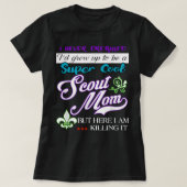 COOL SCOUT MOM Funny Gifts for Women T-shirt (Design voorkant)