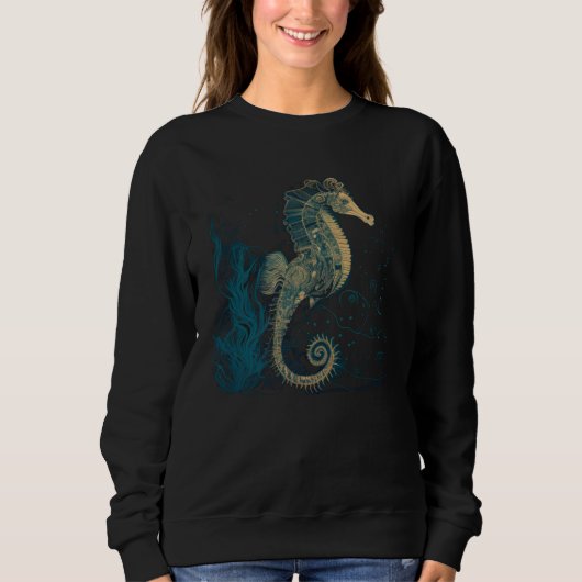 Cool Sea Horse Trui (Voorkant)