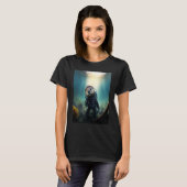 Cool Sea Otter Costume Scuba Diving Otter T-shirt (Voorkant volledig)