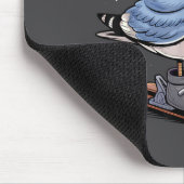 Cool Seagull On Skis - Nordic Winter Seagulls Aprè Muismat (Hoek)