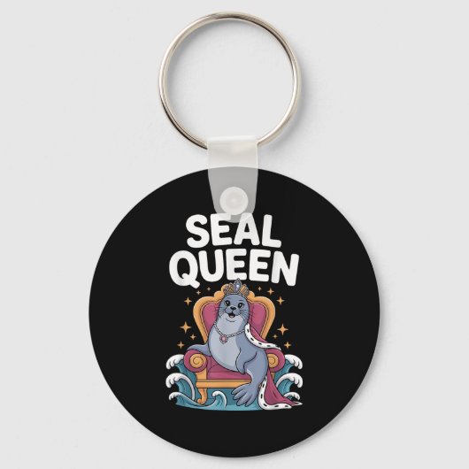 Cool Seal Art For Women Girls Mom Sea Lion Animal  Sleutelhanger (Voorkant)
