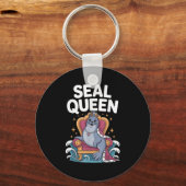 Cool Seal Art For Women Girls Mom Sea Lion Animal  Sleutelhanger (Voorkant)