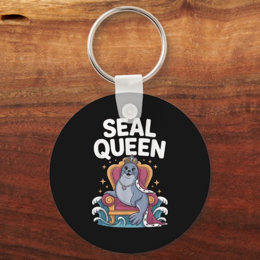 Cool Seal Art For Women Girls Mom Sea Lion Animal  Sleutelhanger (Voorkant)