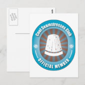 Cool Seamspanningen Club Briefkaart (Voorkant / Achterkant)