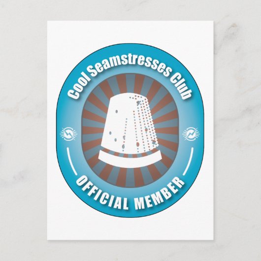 Cool Seamspanningen Club Briefkaart (Voorkant)