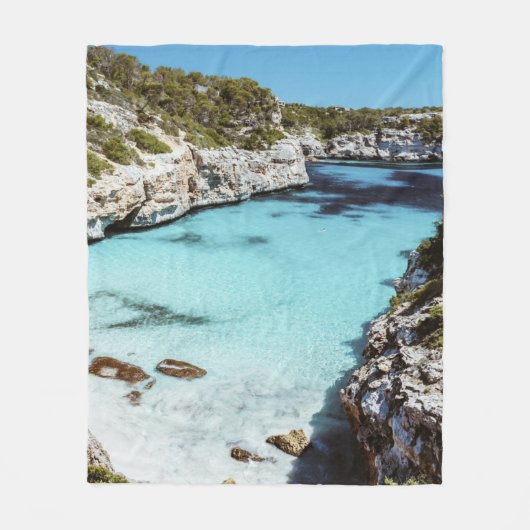 Cool Seascape Fleece Deken (Voorkant)