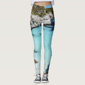 Cool Seascape Leggings (Voorkant)