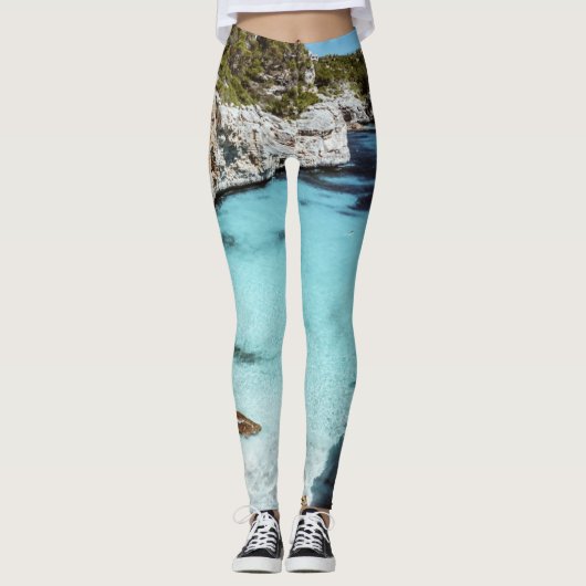 Cool Seascape Leggings (Voorkant)