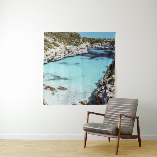Cool Seascape Wandkleed (In situ)