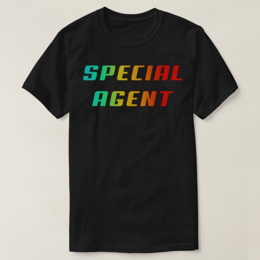 Cool Secret Agent T-shirt (Design voorkant)