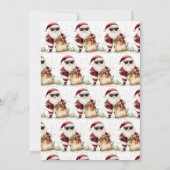 Cool Secret Santa Cadeauwisseling Wissel Kerstmis Kaart (Achterkant)