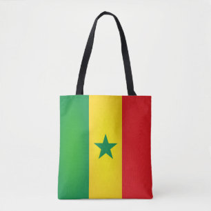 Cool Senegal Flag Mode Tote Bag