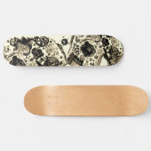 Cool Sepia Black Persoonlijk Skateboard (Horizontaal)