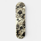 Cool Sepia Black Persoonlijk Skateboard (Voorkant)