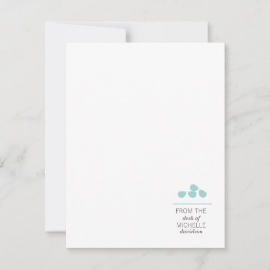 Cool Shades Aqua Blue Aviator Zonnebril Kaart (Voorkant)