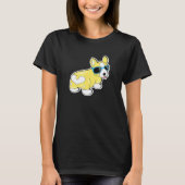 Cool Shades Corgi Butt Dog T-shirt (Voorkant)