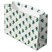 Cool Shades Green Chili Pattern Groot Cadeauzakje (Achterkant Gekanteld)