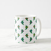 Cool Shades Green Chili Pattern Koffiemok (Voorkant rechts)
