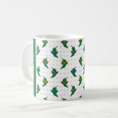 Cool Shades Green Chili Pattern Koffiemok (Voorkant links)