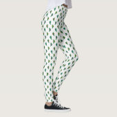 Cool Shades Green Chili Pattern Leggings (Rechts)